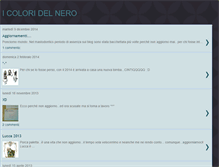 Tablet Screenshot of icoloridelnero.blogspot.com