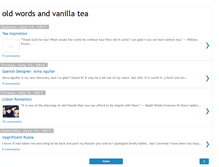 Tablet Screenshot of oldwordsandvanillatea.blogspot.com