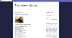 Desktop Screenshot of maureenbader.blogspot.com