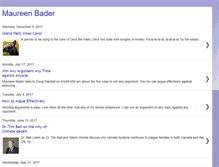 Tablet Screenshot of maureenbader.blogspot.com