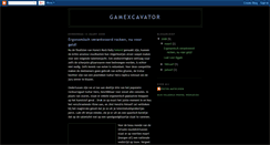 Desktop Screenshot of gamexcavator.blogspot.com