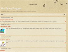 Tablet Screenshot of flyingpenguin28.blogspot.com