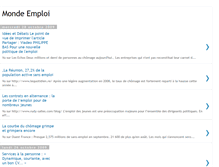 Tablet Screenshot of mondemploi.blogspot.com