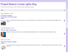 Tablet Screenshot of projecteleanor.blogspot.com