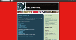 Desktop Screenshot of fledthescene.blogspot.com