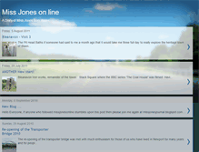 Tablet Screenshot of missjonesonline.blogspot.com