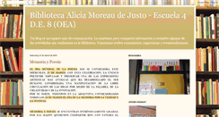 Desktop Screenshot of biblioteca-4de8.blogspot.com