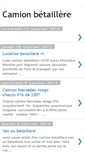 Mobile Screenshot of camionbetaillere.blogspot.com