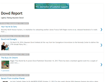 Tablet Screenshot of dowdreport.blogspot.com