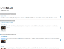 Tablet Screenshot of liveitaliano.blogspot.com