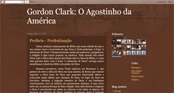 Desktop Screenshot of gordon-clark.blogspot.com