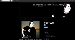 Desktop Screenshot of compositorafrancinesantos.blogspot.com