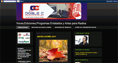 Desktop Screenshot of doblecproducciones.blogspot.com