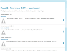 Tablet Screenshot of daveartmaker.blogspot.com