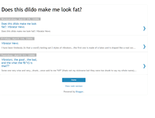 Tablet Screenshot of does-this-dildo-make-me-look-fat.blogspot.com