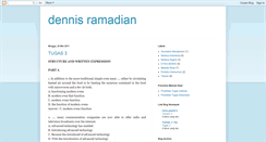 Desktop Screenshot of dennisramadian.blogspot.com