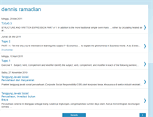 Tablet Screenshot of dennisramadian.blogspot.com