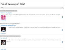 Tablet Screenshot of funatkensingtonkids.blogspot.com