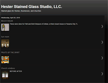 Tablet Screenshot of hesterstainedglass.blogspot.com