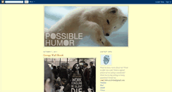 Desktop Screenshot of possiblehumor.blogspot.com