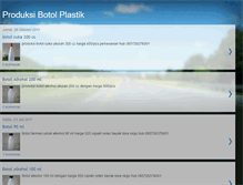 Tablet Screenshot of produksibotolplastik.blogspot.com