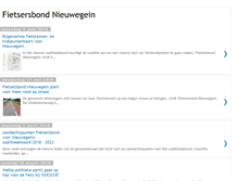 Tablet Screenshot of fietsersbondnieuwegein.blogspot.com