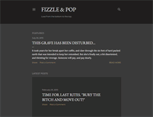 Tablet Screenshot of fizzleandpop.blogspot.com