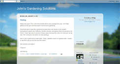 Desktop Screenshot of johnsgardensolutions.blogspot.com