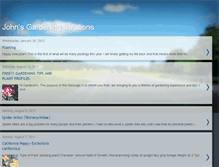 Tablet Screenshot of johnsgardensolutions.blogspot.com
