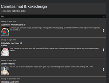 Tablet Screenshot of camillaskakedesign.blogspot.com