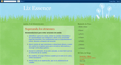 Desktop Screenshot of liz-essence.blogspot.com