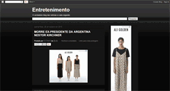 Desktop Screenshot of blog-entretenimento.blogspot.com