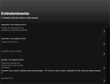 Tablet Screenshot of blog-entretenimento.blogspot.com