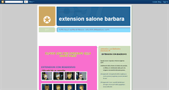 Desktop Screenshot of extensionsalonebarbara.blogspot.com