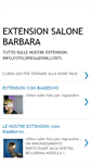 Mobile Screenshot of extensionsalonebarbara.blogspot.com