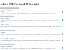 Tablet Screenshot of inlovewiththesoundofyourvoice.blogspot.com