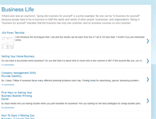Tablet Screenshot of business-life-man.blogspot.com