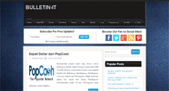 Desktop Screenshot of bulletin-it.blogspot.com