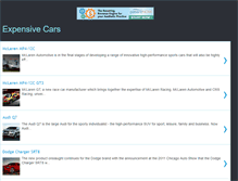 Tablet Screenshot of crazyexpensivecars.blogspot.com