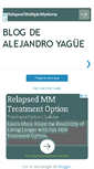 Mobile Screenshot of alejandroyague.blogspot.com