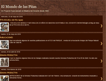 Tablet Screenshot of elmundodelaspitas.blogspot.com