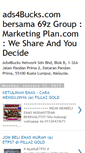 Mobile Screenshot of marketing-plan-ads4bucks.blogspot.com