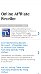 Mobile Screenshot of online-affiliate-reseller.blogspot.com