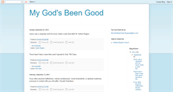 Desktop Screenshot of mygodsbeengood.blogspot.com