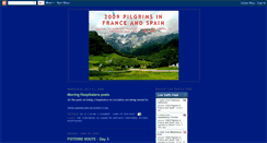 Desktop Screenshot of 2009pilgrims.blogspot.com
