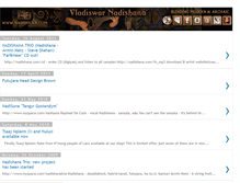 Tablet Screenshot of nadishana.blogspot.com