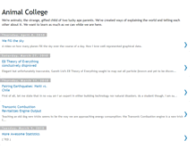 Tablet Screenshot of animalcollege.blogspot.com