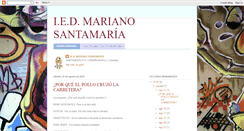 Desktop Screenshot of iedmarianosantamaria.blogspot.com