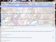 Tablet Screenshot of iedmarianosantamaria.blogspot.com