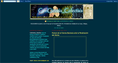 Desktop Screenshot of cienciacolectiva.blogspot.com